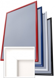 Snap Frame - Lockable - 32mm White Profile